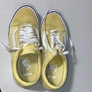 Yellow Old Skool Ultracush Vans